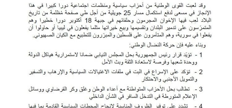 حل مجلس النواب: أينع الرأس فتم قطافه